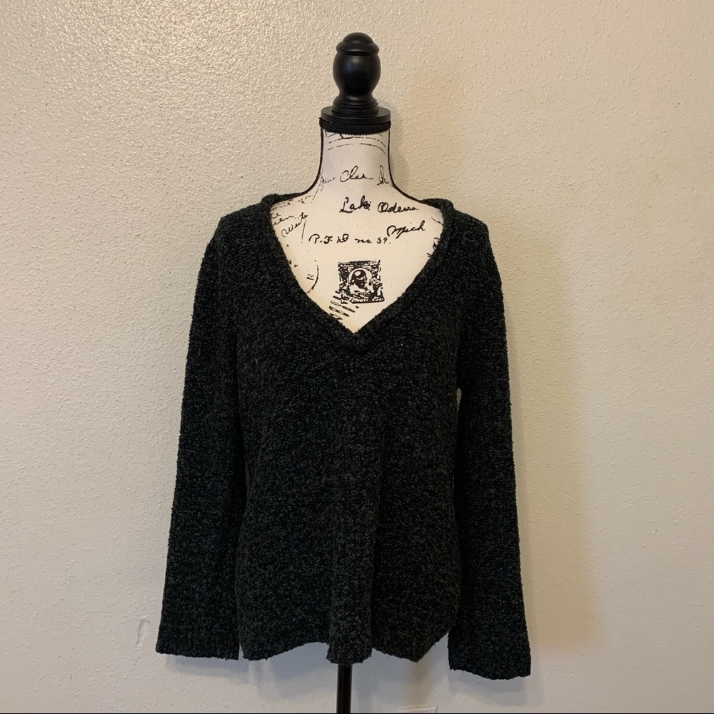 Alliance Charcoal Black Knit Sweater